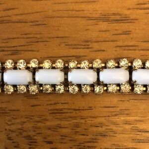 Powder Blue and Silver Bracelet